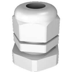 Presse-étoupe polyamide M12 x 1,5 pour câble 3 à 6,5 mm