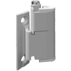 Charnière 180° pour armoire électrique, configuration visible