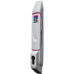 RITTAL - VX Poignée Comfort pr clilindre RAL7035 - 8618250