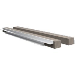 RITTAL - VX Profilé passe-câbes arrière L=600 (2 pièces) - 8618810