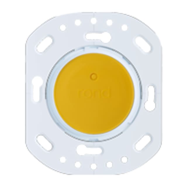ROND Bague à plâtre ajustable Unifit Bague à plâtre ajustable pour Unifit type E F J 4200 1000 avec centre jaune et fixation perforée