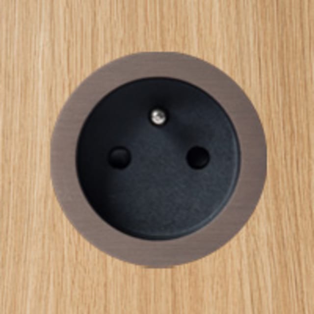 ROND - rond prise 2P+T multifit dark bronze black cup - 8800-2049 ROND - rond prise 2P+T multifit dark bronze black cup - 8800-2049