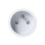 ROND - rond prise 2P+T retro/easy/back trimless basic white - 8800-2021