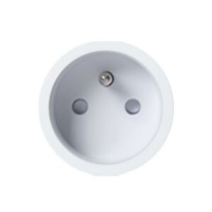 ROND - rond prise 2P+T retro/easy/back trimless basic white - 8800-2021