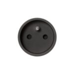 ROND - rond unifit socket Ø45 corded type E black - 4200-2001