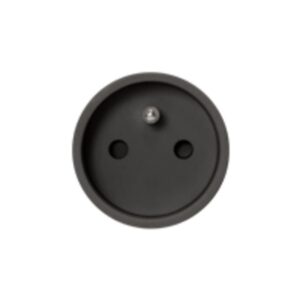 ROND - rond unifit socket Ø45 corded type E black - 4200-2001