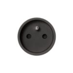 ROND - rond unifit socket Ø45 hardwired type E black - 4200-1001