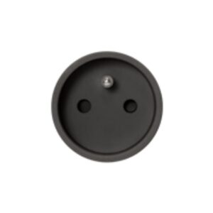 ROND - rond unifit socket Ø45 hardwired type E black - 4200-1001