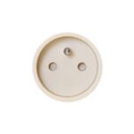 ROND - rond unifit socket Ø45 hardwired type E cream - 4200-1003