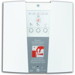 Détails visibles de Centrale de trappe de fumée avec batteries COMPACT pour Accessoires détection et sécurité incendie