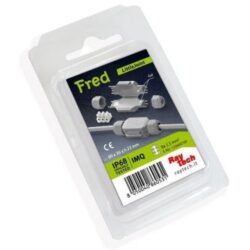 Détails visibles de Micro-jonction grise IP68 IP69K préremplie gel FRED pour Manchons de raccordement