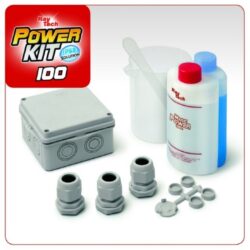 Détails visibles de Boîtier de dérivation étanche IP68 100x100x50 pour Boîtes de jonction