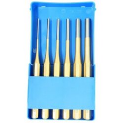 Jeu de chasse-goupilles en acier R425 150 0, en Acier à outils fortement allié