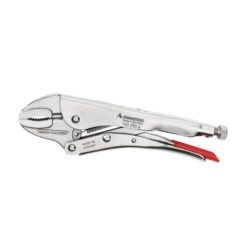 Pince-étau galvanisée 180 mm R160 180 5, en Acier au chrome-vanadium