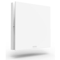Renson - AEROO Bouche de ventilation réglable pulsion et extraction blanc carré Ø125mm - 17148