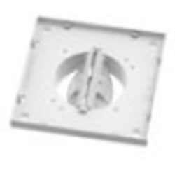 Renson - Base pour grille Ø125 - 174x174x - régable - blanc (E+/RenoCube/C+ube) - 11728