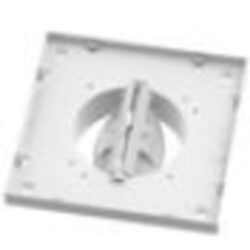 Renson - Base pour grille Ø80 - 134x134 - réglable - blanc (HB Smartzone/E+/Renocube) - 9299