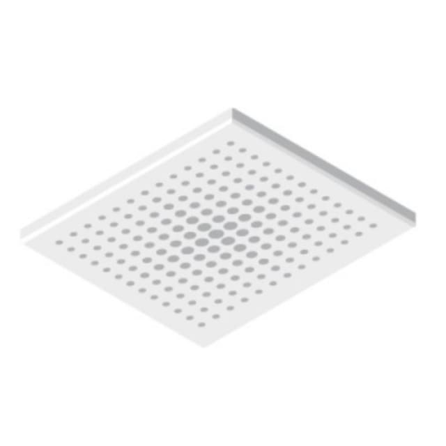 Renson - Couvercle de grille XD25-50 ARTIST - 130x130 - Ø80mm - 11724 Renson - Couvercle de grille XD25-50 ARTIST - 130x130 - Ø80mm - 11724