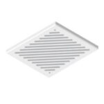 Renson - Couvercle de grille - XD25-50 DIAGONAL - 130x130 - Ø80mm - 9295
