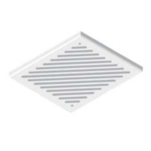 Renson - Couvercle de grille - XD25-50 DIAGONAL - 130x130 - Ø80mm - 9295