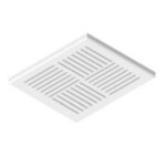 Renson - Couvercle de grille - XD25-50 SQUARE - Grille - 130x130 - Ø80mm - 9530