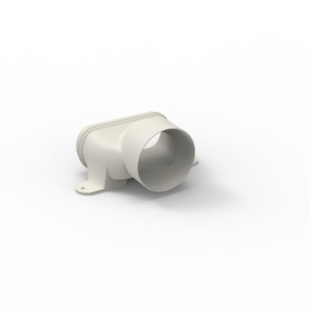 Renson - EASYFLEX Raccord droit Ø80mm Easyflex rond v. plat - 28902 Renson - EASYFLEX Raccord droit Ø80mm Easyflex rond v. plat - 28902