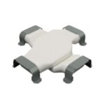 Renson - Easyflex croisement pivot (2 pcs pivotantes 4 pcs brides de fixation mé - 27598