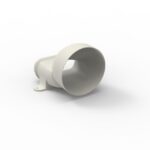 Renson - Easyflex réducteur droit - 64>140 - Ø125mm - 27593