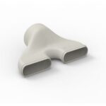 Renson - Easyflex réduction - linéaire double - Ø160 (2x140x60mm) - 27599