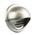 Renson - Grille d'aération ronde 638 DIY - Ø100mm - inox - 17479