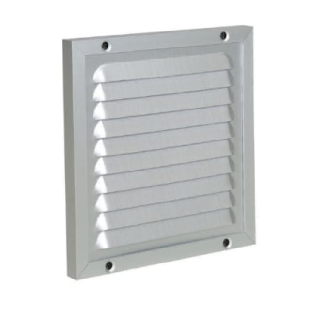 Renson - Grille estampée 437 DIY - dimensions: L150xH150 - anodisé naturel - 17781 Renson - Grille estampée 437 DIY - dimensions: L150xH150 - anodisé naturel - 17781