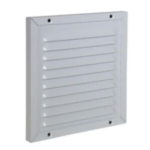 Renson - Grille estampée 437 DIY - dimensions: L150xH150 - blanc RAL9010 - 11009