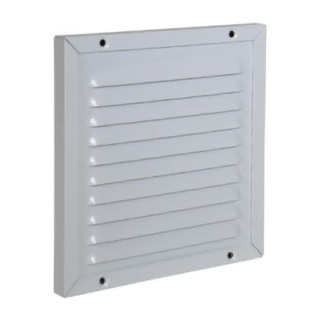 Renson - Grille estampée 437 DIY - dimensions: L150xH150 - blanc RAL9010 - 11009 Renson - Grille estampée 437 DIY - dimensions: L150xH150 - blanc RAL9010 - 11009