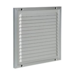 Renson - Grille estampée 437 DIY - dimensions: L200xH200 - anodisé naturel - 12000