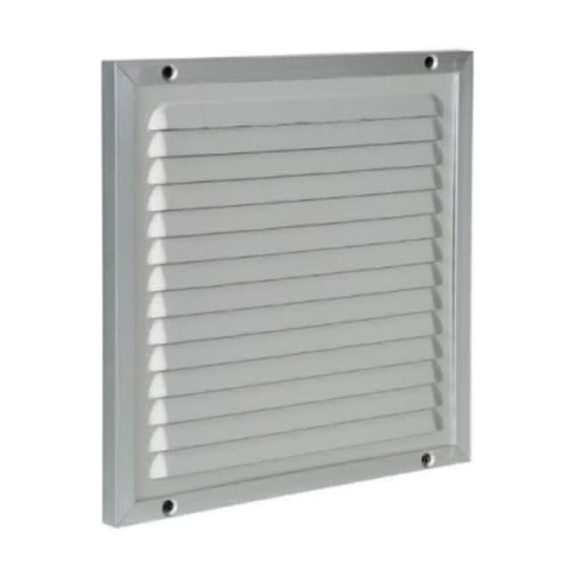 Renson - Grille estampée 437 DIY - dimensions: L200xH200 - anodisé naturel - 12000 Renson - Grille estampée 437 DIY - dimensions: L200xH200 - anodisé naturel - 12000