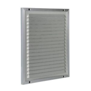 Renson - Grille estampée 437 DIY - dimensions: L200xH250 - anodisé naturel - 17784