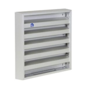 Renson - Grille murale 431 DIY - dimensions: L225xH225 - anodisé naturel - 16226