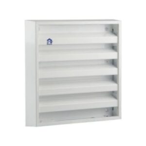 Renson - Grille murale en applique 431 - dimensions: L165xH165 - blanc RAL9010 - 13902