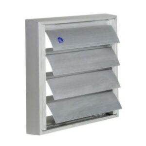 Renson - Grille surpression 433 pour hotte DIY - dimensions: L210xH210 - anodisé natural - 16091