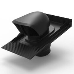 Renson - Passage toiture Design XL - Ø180/200 - noir - pour toitures tuile - 10916