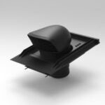 Renson - Sortie toiture - Ø150/16 - Design - noir - 11675