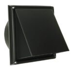 Renson - grille noir wave dia 100 - 10976