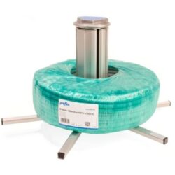 Dérouleur de câble pliable 750 mm 80 kg, configuration visible