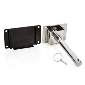 Rox - ROX frêne inox avec épingle de sûreté + plaque support de frêne pour montage mur - ROX00315