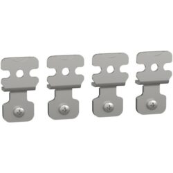 SAREL - 4 supports de fixation murale en inox AISI 304 pour Spacial S3X. - NSYPFCX