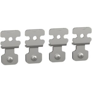 SAREL - 4 supports de fixation murale en inox AISI 304 pour Spacial S3X. - NSYPFCX