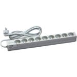 SAREL - Actassi - panneau de distribution électrique - 1U - 9 prises - NSYAPU19F9