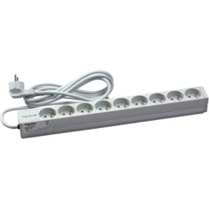 SAREL - Actassi - panneau de distribution électrique - 1U - 9 prises - NSYAPU19F9