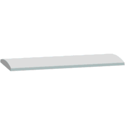 SAREL - Auvent polyester pour boîtier PLA l 750 x P 320 mm - NSYTJPLA73G