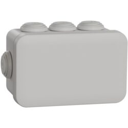 SAREL - BOÎTIER Mureva - boîte de dérivation - 8 passe-fils Ø 20 - 105x65x55 mm - ENN05003